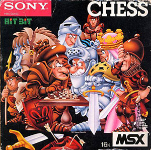 Carátula del juego Chess (MSX)