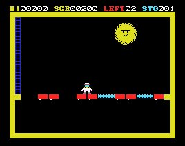 Pantallazo del juego online Chick Fighter (MSX)