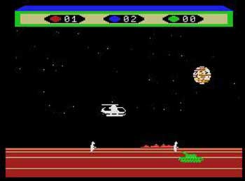 Pantallazo del juego online Choplifter (MSX)