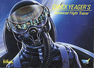 Carátula del juego Chuck Yeager's Advanced Flight Trainer (MSX)