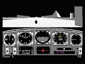 Pantallazo del juego online Chuck Yeager's Advanced Flight Trainer (MSX)