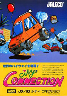 Carátula del juego City Connection (MSX)