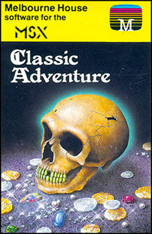 Carátula del juego Classic Adventure (MSX)