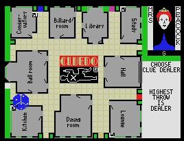 Pantallazo del juego online Cluedo (MSX)