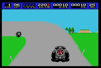 Pantallazo del juego online Coaster Race (MSX)