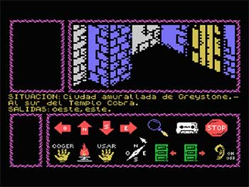 Pantallazo del juego online Cobra's Arc (MSX)