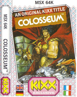 Carátula del juego Coliseum (MSX)