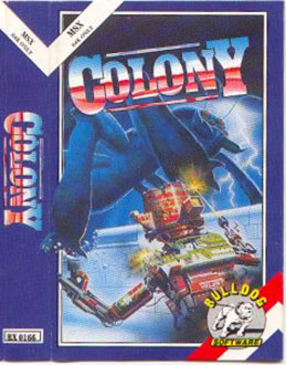 Carátula del juego Colony (MSX)