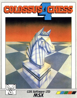 Carátula del juego Colossus Chess 4 (MSX)