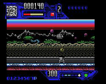 Pantallazo del juego online Commando Tracer (MSX)
