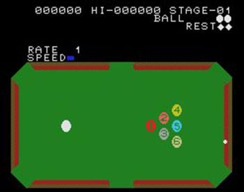 Pantallazo del juego online Computer Billiards (MSX)