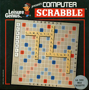 Carátula del juego Computer Scrabble (MSX)