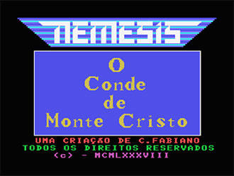 Carátula del juego O Conde de Monte Cristo (MSX)