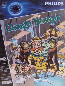 Carátula del juego Congo Bongo (MSX)