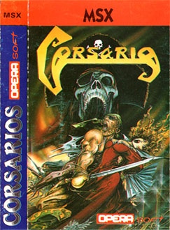 Carátula del juego Corsarios (MSX)