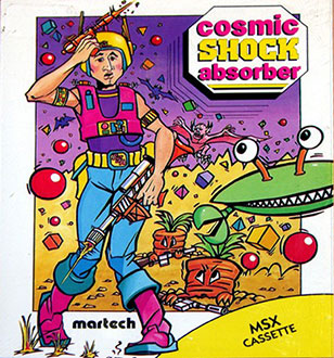 Carátula del juego Cosmic Shock Absorber (MSX)