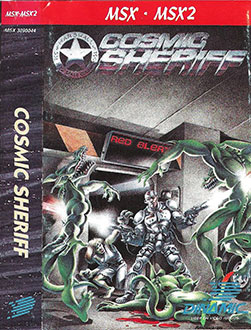 Juego online Cosmic Sheriff (MSX) Juego online Cosmic Sheriff (MSX)