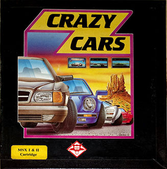 Juego online Crazy Cars (MSX) Juego online Crazy Cars (MSX)