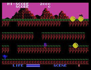 Pantallazo del juego online Crusader (MSX)