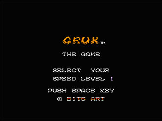 Carátula del juego Crux (MSX2)