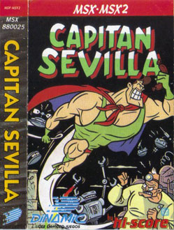 Juego online Capitan Sevilla (MSX)