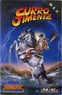 Carátula del juego Curro Jimenez (MSX)