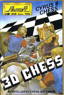 Carátula del juego Cyrus II Chess (MSX)
