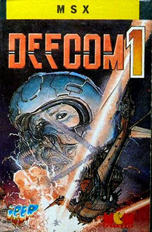 Carátula del juego Defcom 1 (MSX)