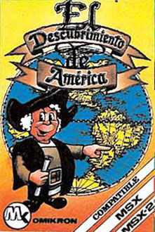 Carátula del juego El Descubrimiento de America (MSX)