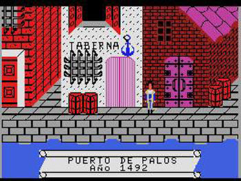 Pantallazo del juego online El Descubrimiento de America (MSX)