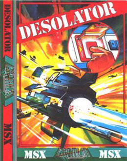 Carátula del juego Desolator (MSX)