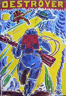 Juego online Destroyer (MSX) Juego online Destroyer (MSX)