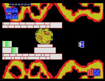 Pantallazo del juego online Destroyer (MSX)