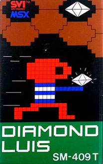 Carátula del juego Diamond Luis 1 (MSX)