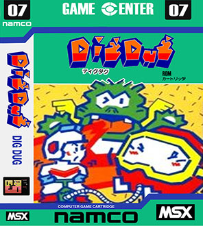 Juego online Dig Dug (MSX) Juego online Dig Dug (MSX)