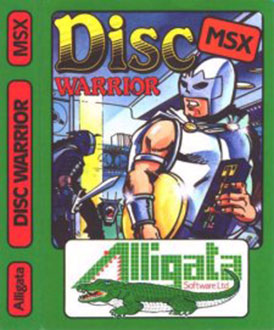 Carátula del juego Disc Warrior (MSX)