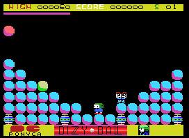 Pantallazo del juego online Dizzy Ball (MSX)