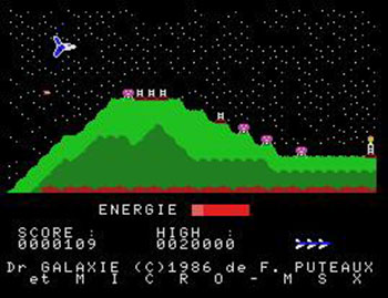 Juego online Docteur Galaxie (MSX)