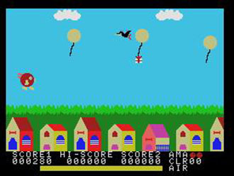 Pantallazo del juego online Donpan (MSX)