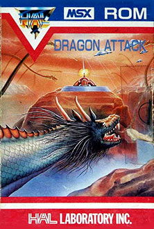 Carátula del juego Dragon Attack (MSX)