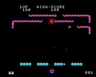 Pantallazo del juego online Dragon Attack (MSX)