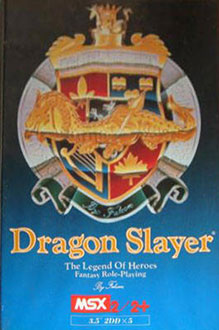 Carátula del juego Dragon Slayer (MSX)