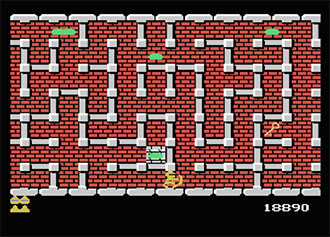 Pantallazo del juego online The Tower of Druaga (MSX)