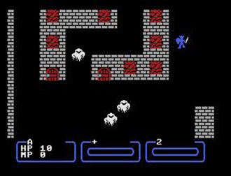 Pantallazo del juego online Dungeon Master (MSX)