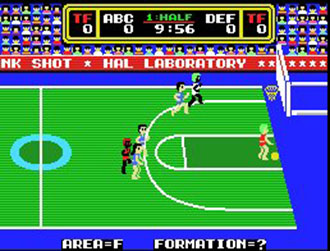 Pantallazo del juego online Dunkshot (MSX)