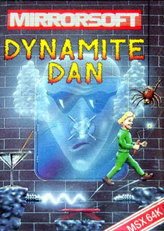 Carátula del juego Dynamite Dan (MSX)