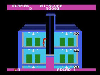 Pantallazo del juego online Elevator Action (MSX)