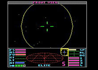 Pantallazo del juego online Elite (MSX)