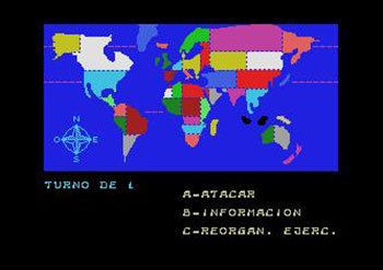 Pantallazo del juego online Final War (MSX)