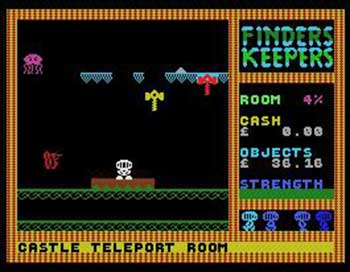 Pantallazo del juego online Finders Keepers (MSX)